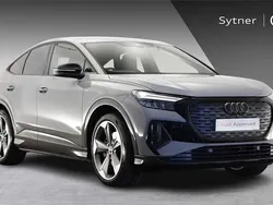 Grey Used 2024 Audi Q4 Sportback e-tron Black Edition SUV | £35,500