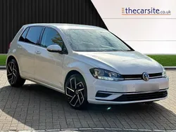 White Used 2017 VW Golf VII SE Hatchback | £9,995 (A bit pricey)
