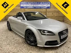 Silver Used 2013 Audi TT Roadster Black Edition Cabriolet | £16,995