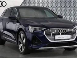 Blue Used 2022 Audi e-tron S-Line SUV | £29,527 (A bit pricey)