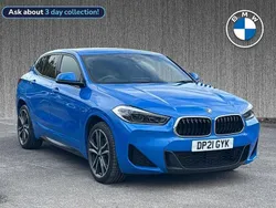 Blue Used 2021 BMW X2 M Sport SUV | £22,649 (Fair price)