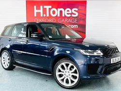 Blue Used 2019 Land Rover Range Rover Sport Autobiography Dynamic SUV | £32,995 (Fair price)