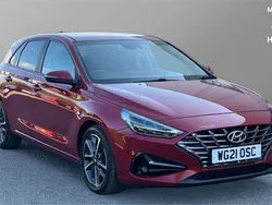Red Used 2021 Hyundai i30 Premium Hatchback | £12,986 (Fair price)
