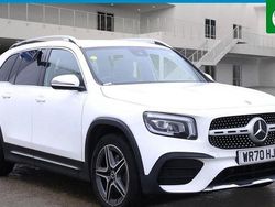 White Used 2021 Mercedes GLB200 AMG line SUV | £20,400 (Good price)