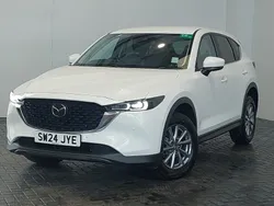White Used 2024 Mazda CX-5 Center-Line SUV | £23,998 (Fair price)