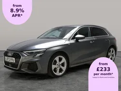 Grey Used 2022 Audi A3 Sportback S-Line Hatchback | £17,215 (Fair price)