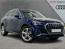 Blue Used 2022 Audi Q3 S-Line SUV | £32,995 (Fair price)