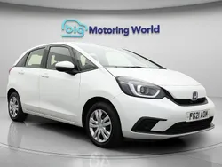 White Used 2021 Honda Jazz Hybrid Hatchback | £10,900 (Fair price)