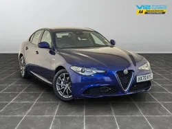 Blue Used 2020 Alfa Romeo Giulia Lusso Sedan | £19,295 (Good price)