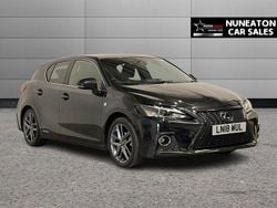 Black Used 2018 Lexus CT200h Sport Line Hatchback | £14,300 (Fair price)