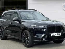 Black Used 2024 BMW X7 M Sport SUV | £87,900 (Expensive)