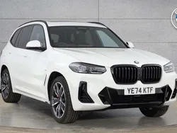 White Used 2024 BMW X3 M Sport SUV | £44,992 (A bit pricey)