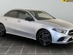 Silver Used 2022 Mercedes A250 AMG Line Premium Sedan | £14,295 (Fair price)