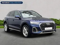 Blue Used 2023 Audi Q5 S-Line SUV | £32,234 (Fair price)