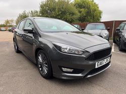 Grey Used 2017 Ford Focus ST-Line Hatchback | £8,769 (Good price)