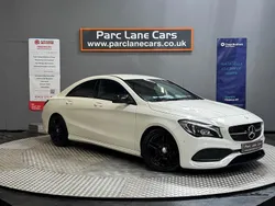 White Used 2016 Mercedes CLA180 AMG line Sedan | £14,999 (A bit pricey)