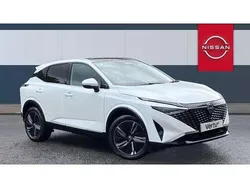 White Used 2024 Nissan Qashqai Tekna SUV | £24,425 (Expensive)