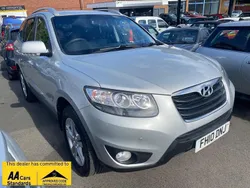 Silver Used 2010 Hyundai Santa Fe Premium SUV | £3,995 (Fair price)
