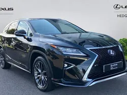Black Used 2019 Lexus RX450h Sport Line SUV | £25,290 (Fair price)