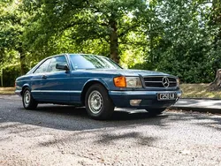 Blue Used 1986 Mercedes 500 Coupe | £8,000