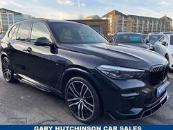 Black Used 2021 BMW X5 M Sport SUV | £35,950 (Fair price)