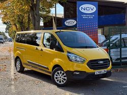 Yellow Used 2018 Ford Transit Custom Trend Van | £16,990 (Fair price)