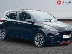 Black Used 2022 Hyundai i10 N Line Hatchback | £12,350 (Fair price)