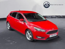 Red Used 2015 Ford Focus Zetec Hatchback | £3,995 (A bit pricey)