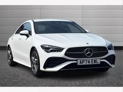 White Used 2025 Mercedes CLA200 Executive Coupe | £29,990 (A bit pricey)