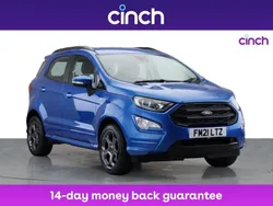 Blue Used 2021 Ford Ecosport ST-Line SUV | £10,589 (Fair price)