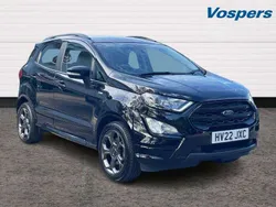 Black Used 2022 Ford Ecosport ST-Line SUV | £13,990 (Fair price)