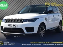 White Used 2022 Land Rover Range Rover Sport HSE SUV | £53,994 (A bit pricey)