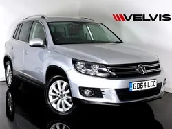 Silver Used 2015 VW Tiguan Match SUV | £9,492 (Fair price)