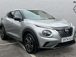 Silver Used 2024 Nissan Juke N-Connecta SUV | £19,491 (Fair price)