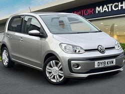 Silver Used 2019 VW up! high up! Hatchback | £7,650 (Fair price)