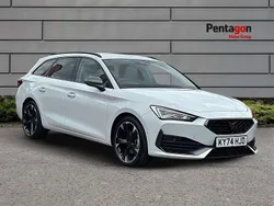 White Used 2024 Cupra Leon Estate | £24,875 (Fair price)