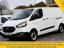 White Used 2021 Ford Transit Custom S Van | £12,995 (Good price)