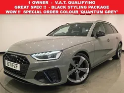 Grey Used 2021 Audi A4 Black Edition Estate | £18,990 (A bit pricey)