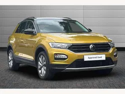 Yellow Used 2020 VW T-Roc Design SUV | £19,490 (Fair price)