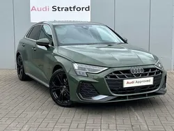 District green Used 2025 Audi A3 S-Line Hatchback | £36,950