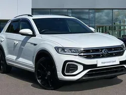 Pure white Used 2022 VW T-Roc R-line SUV | £24,758 (Fair price)