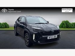Black Used 2022 Toyota Yaris Hybrid Design Hatchback | £19,503 (Expensive)