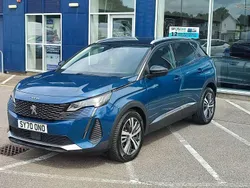 Blue Used 2020 Peugeot 3008 Allure Premium SUV | £16,995 (Fair price)