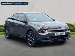 Grey Used 2021 Citroën e-C4 Shine Hatchback | £10,731 (Fair price)