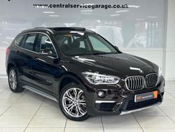Brown Used 2015 BMW X1 xLine SUV | £15,495 (Fair price)