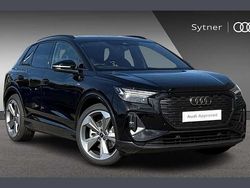 Black Used 2025 Audi Q4 e-tron Black Edition SUV | £50,000 (Expensive)