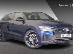 Blue Used 2022 Audi Q8 Black Edition SUV | £47,500 (Fair price)