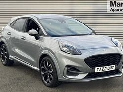 Silver Used 2022 Ford Puma ST-Line X Hatchback | £14,423 (Fair price)