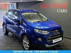 Blue Used 2017 Ford Ecosport Titanium SUV | £5,995 (Fair price)
