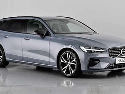 Thunder grey Used 2022 Volvo V60 R-Design Estate | £27,650 (Fair price)